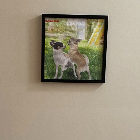 Amazing Fun Dog Decorations Art Poster (Unframed) (Chihuahua 12"x12" (30x30cm)) - Picture 4 of 7